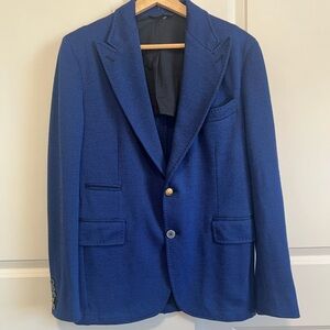 JOHN SHEEP made in Italy Elegant Navy Blazer for Men